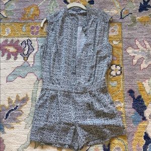 Vince Patterned Romper